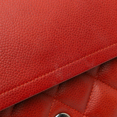 Jumbo Classic Caviar Double Flap