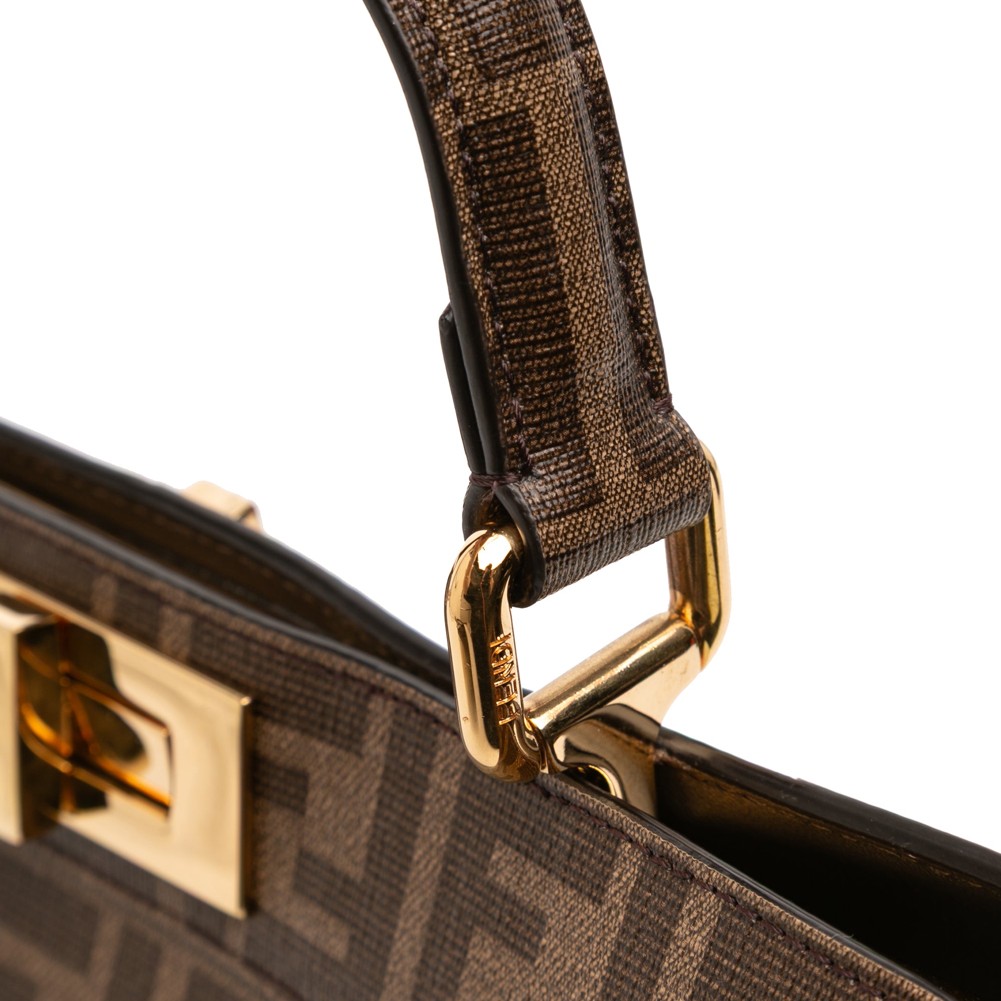 Antonio Lopez Medium Zucca Coated Canvas Peekaboo ISeeU Satchel