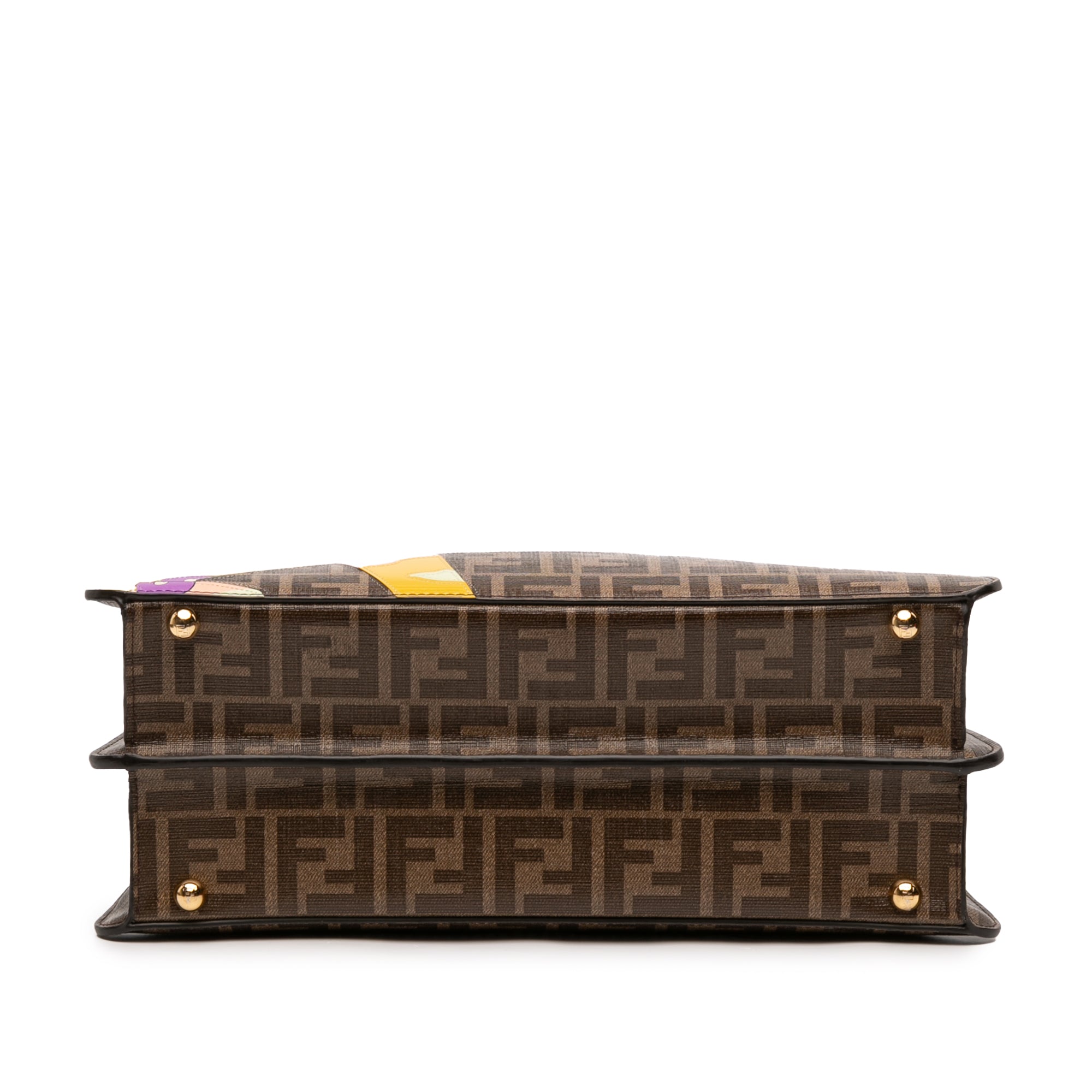 Antonio Lopez Medium Zucca Coated Canvas Peekaboo ISeeU Satchel