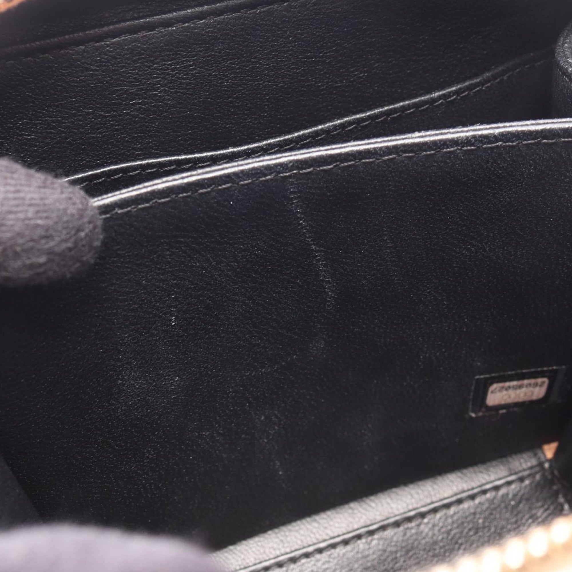 Small Caviar CC Filigree Vanity Case