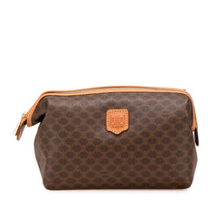 Macadam Coated Canvas Pouch