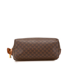 Macadam Coated Canvas Pouch