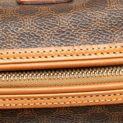 Macadam Coated Canvas Pouch