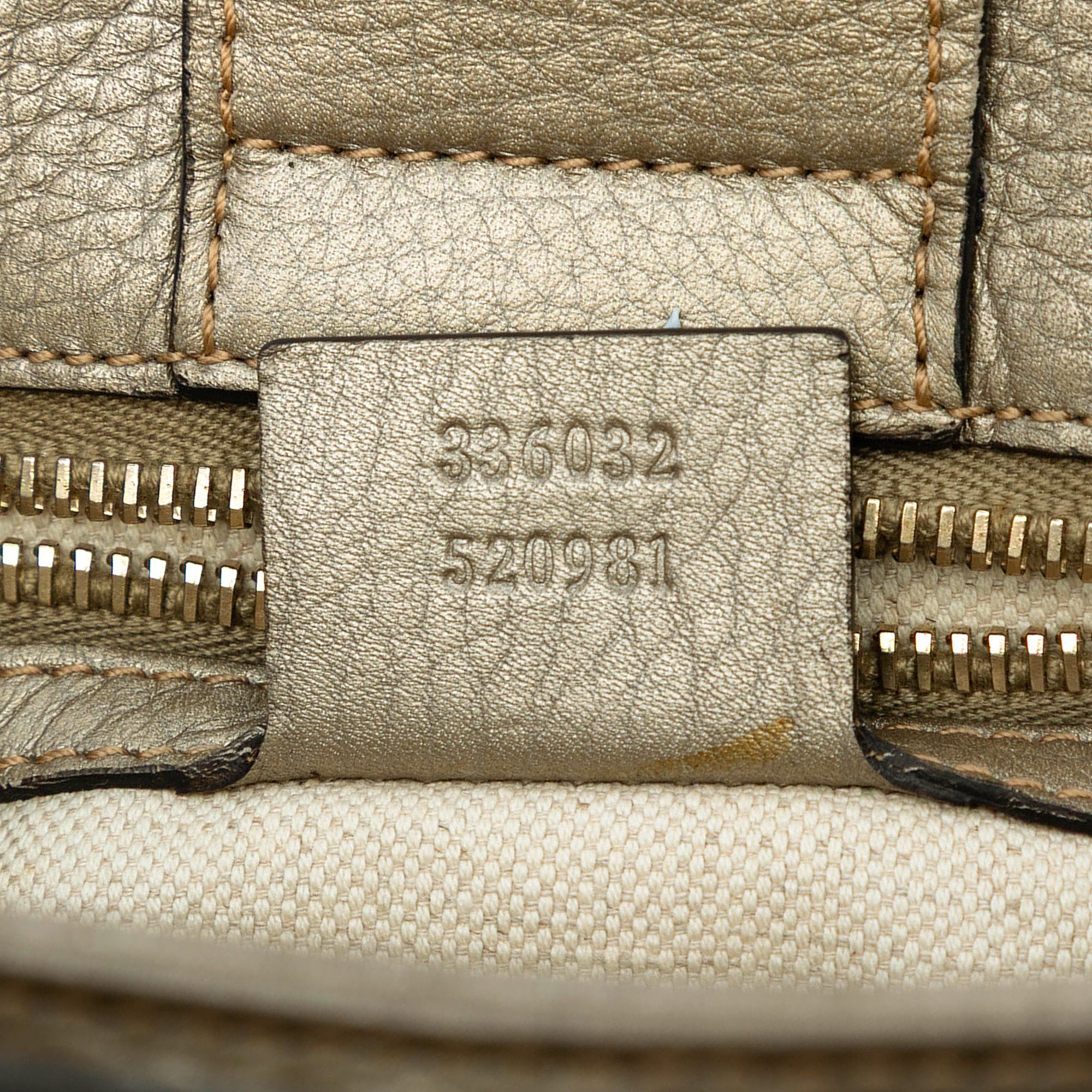 Small Calfskin Bamboo Shopper Satchel