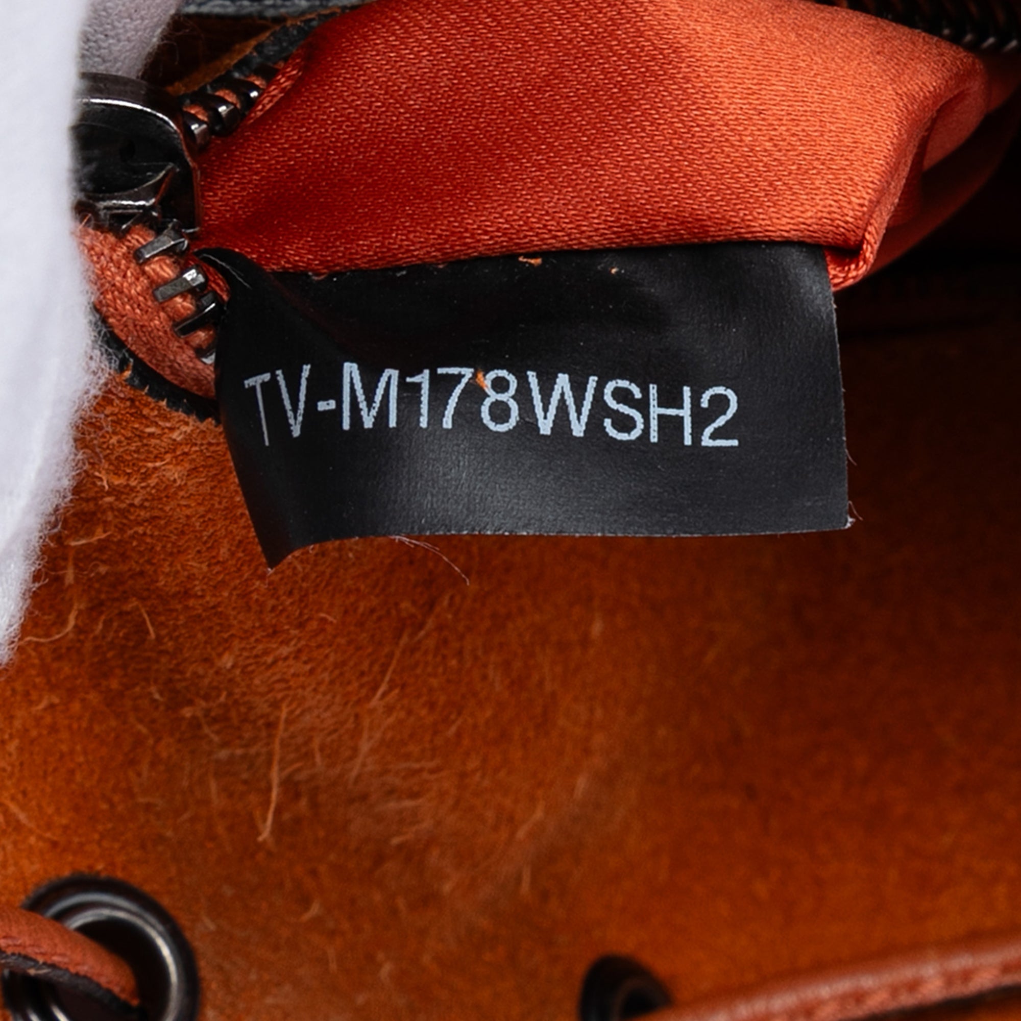 Grained Calfskin Rockstud Bucket Bag