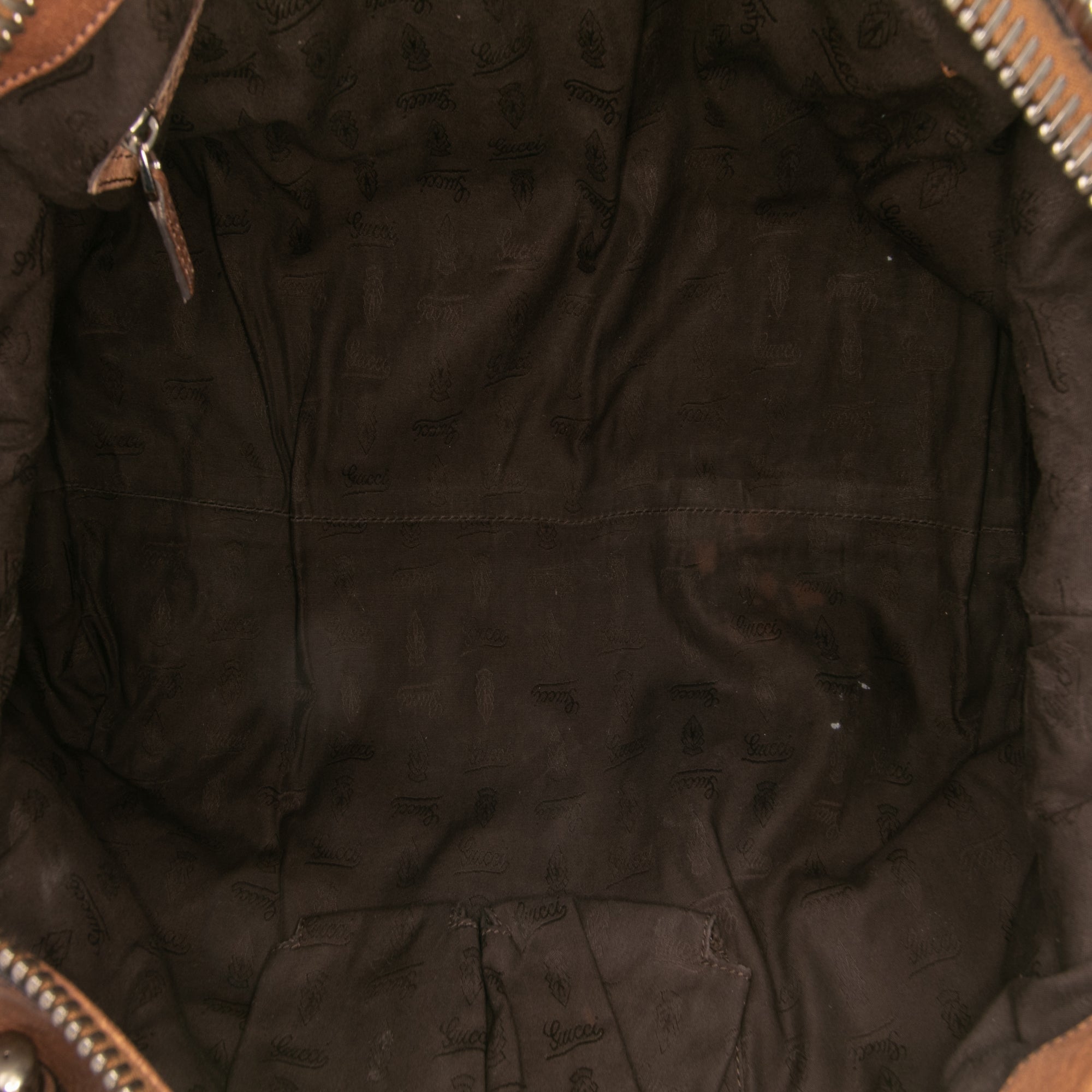 Medium Leather Bamboo Bar Tote