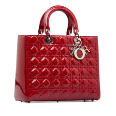 Large Patent Cannage Lady Dior_1