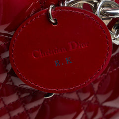 Large Patent Cannage Lady Dior_7