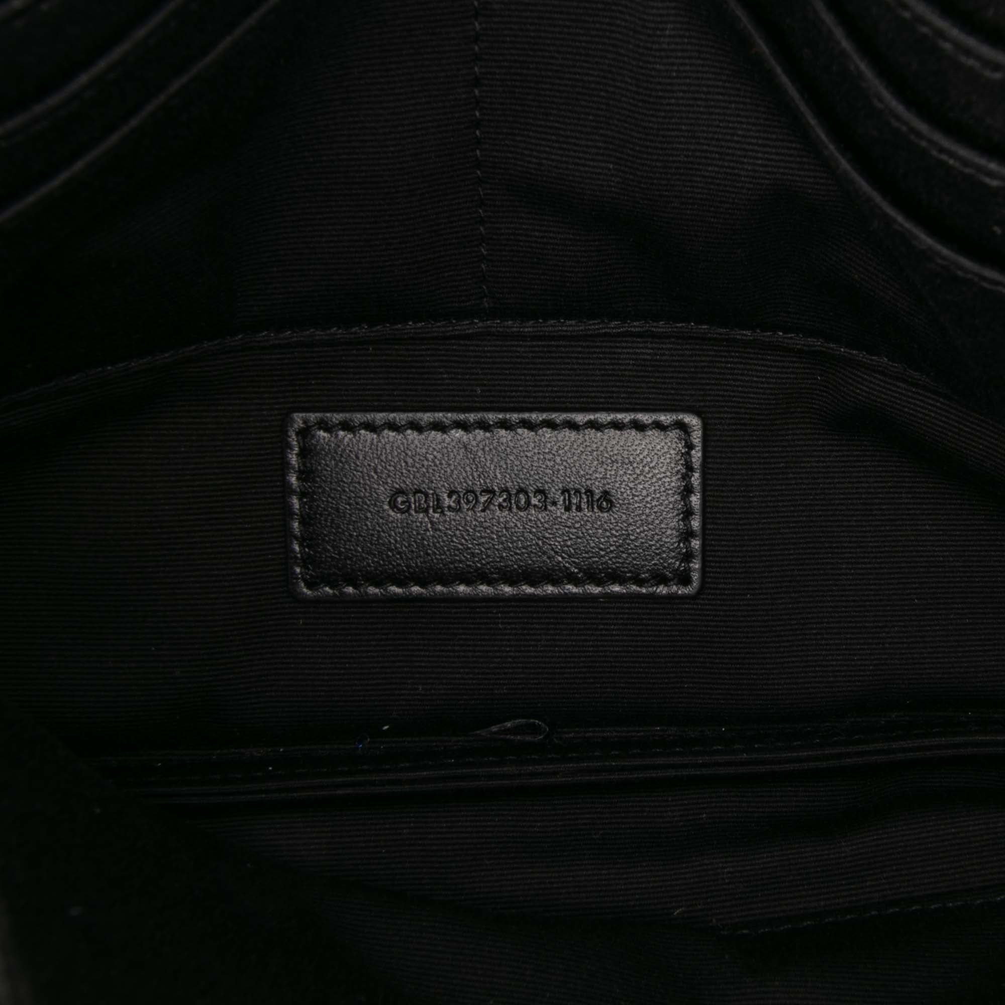 Leather Multi Patch Zip Pouch