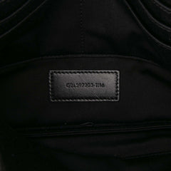 Leather Multi Patch Zip Pouch