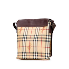 Haymarket Check Coated Canvas Crossbody