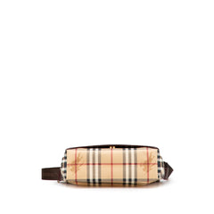 Haymarket Check Coated Canvas Crossbody