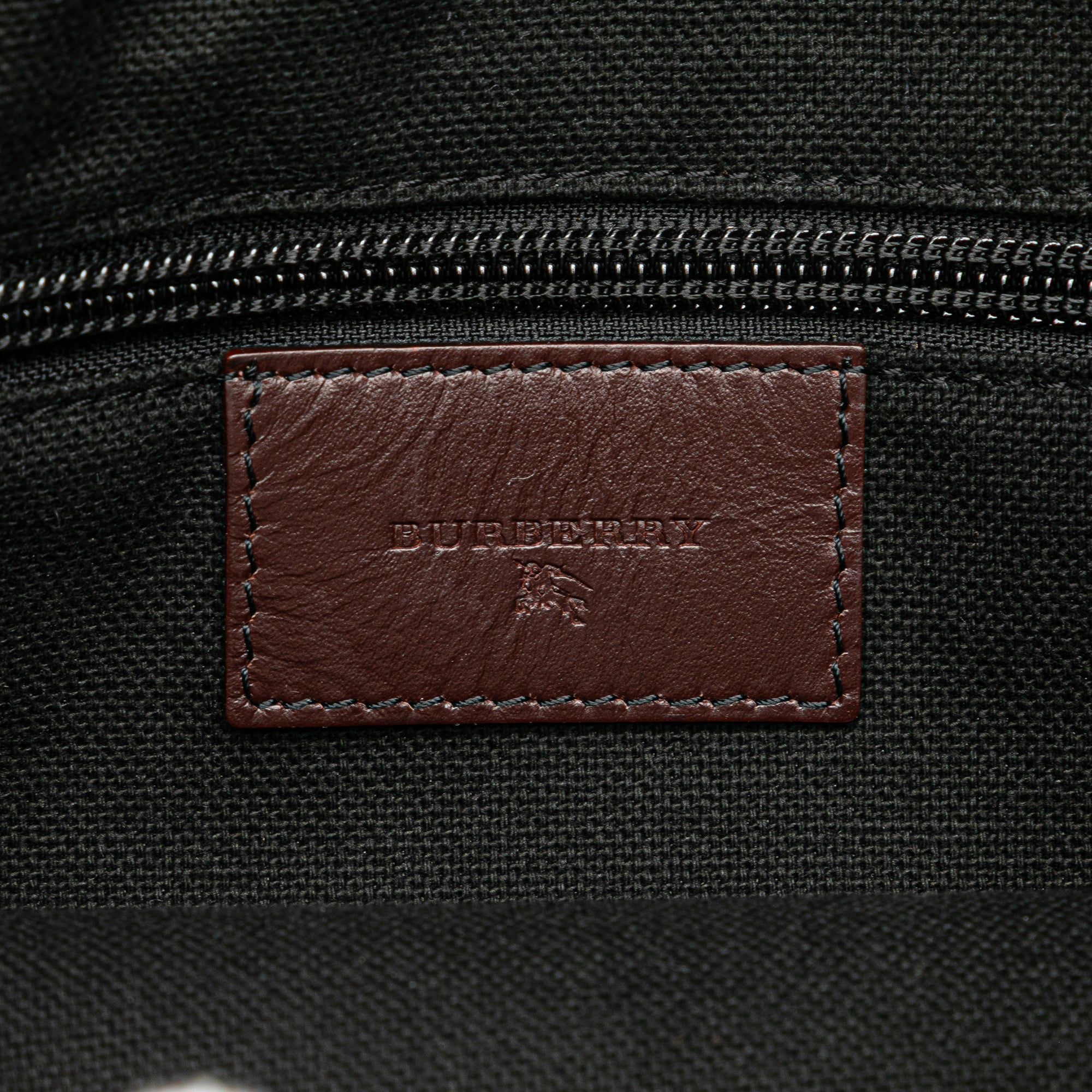 Haymarket Check Coated Canvas Crossbody