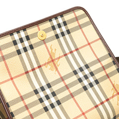 Haymarket Check Coated Canvas Crossbody