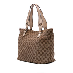 Medium GG Canvas Icon Bit Tote