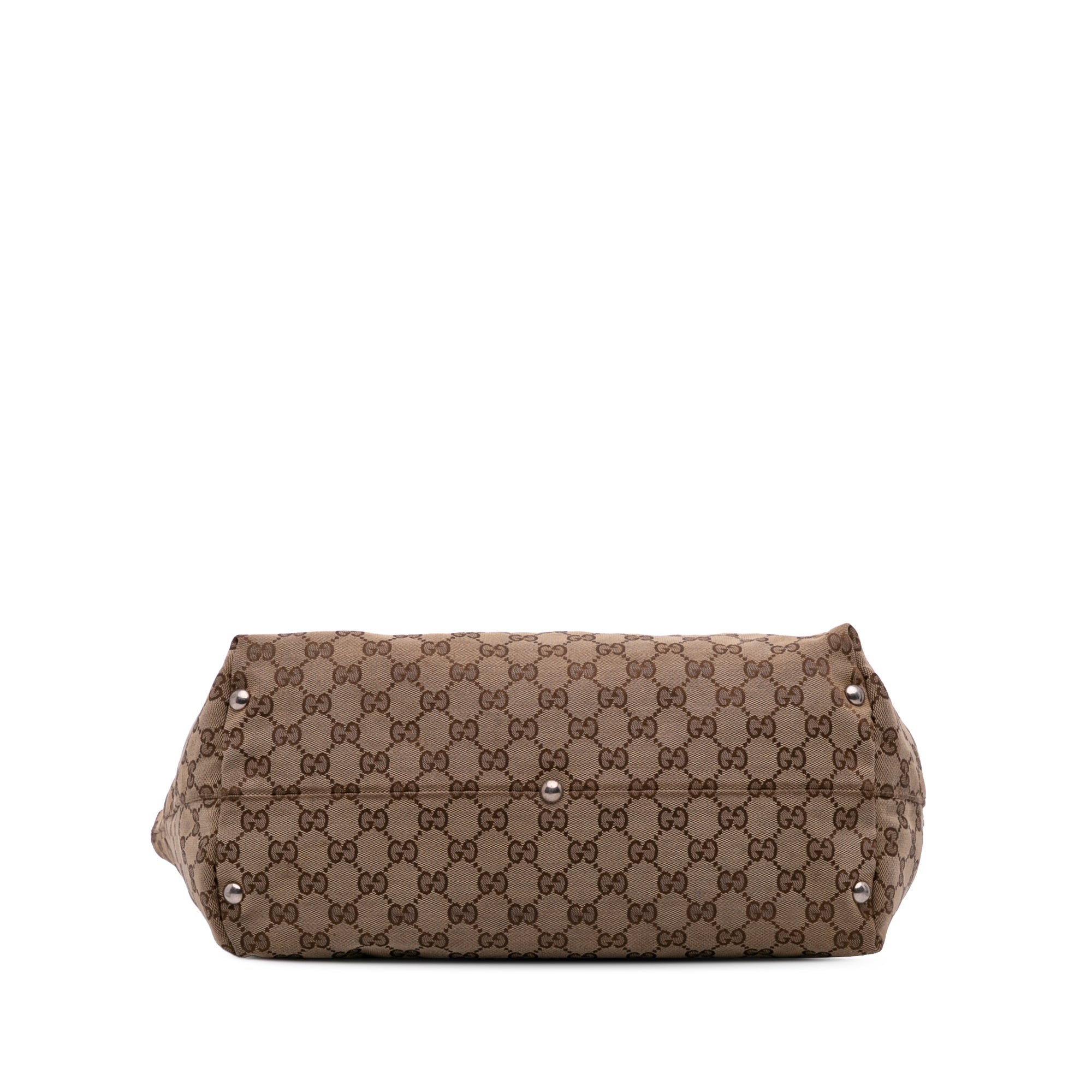 Medium GG Canvas Icon Bit Tote