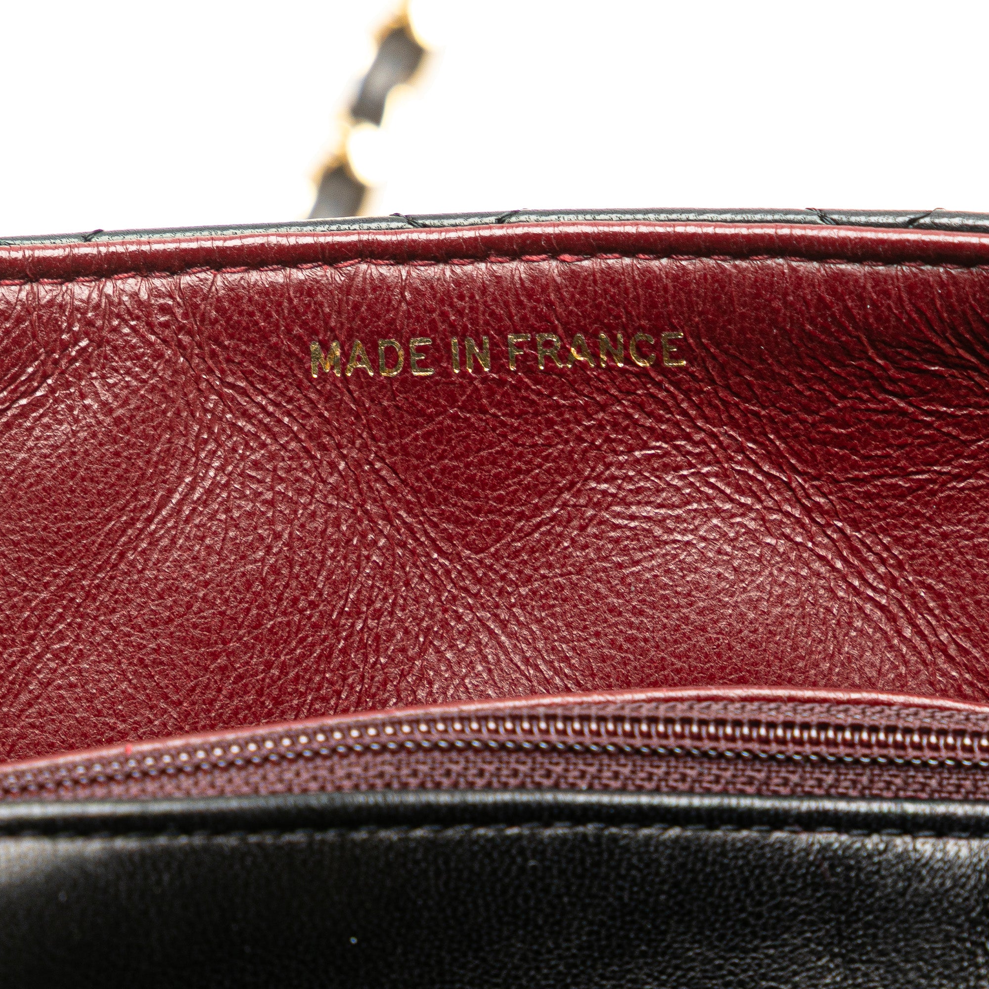 Small Square Quilted Lambskin Flap