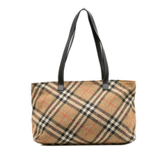Supernova Check Wool Tote