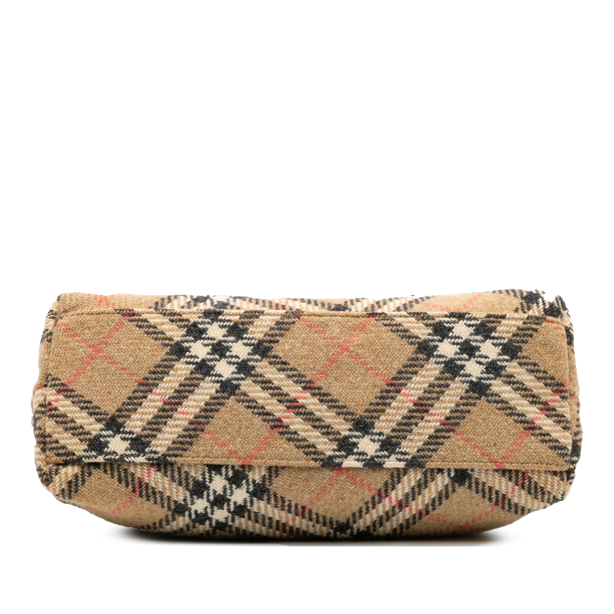 Supernova Check Wool Tote