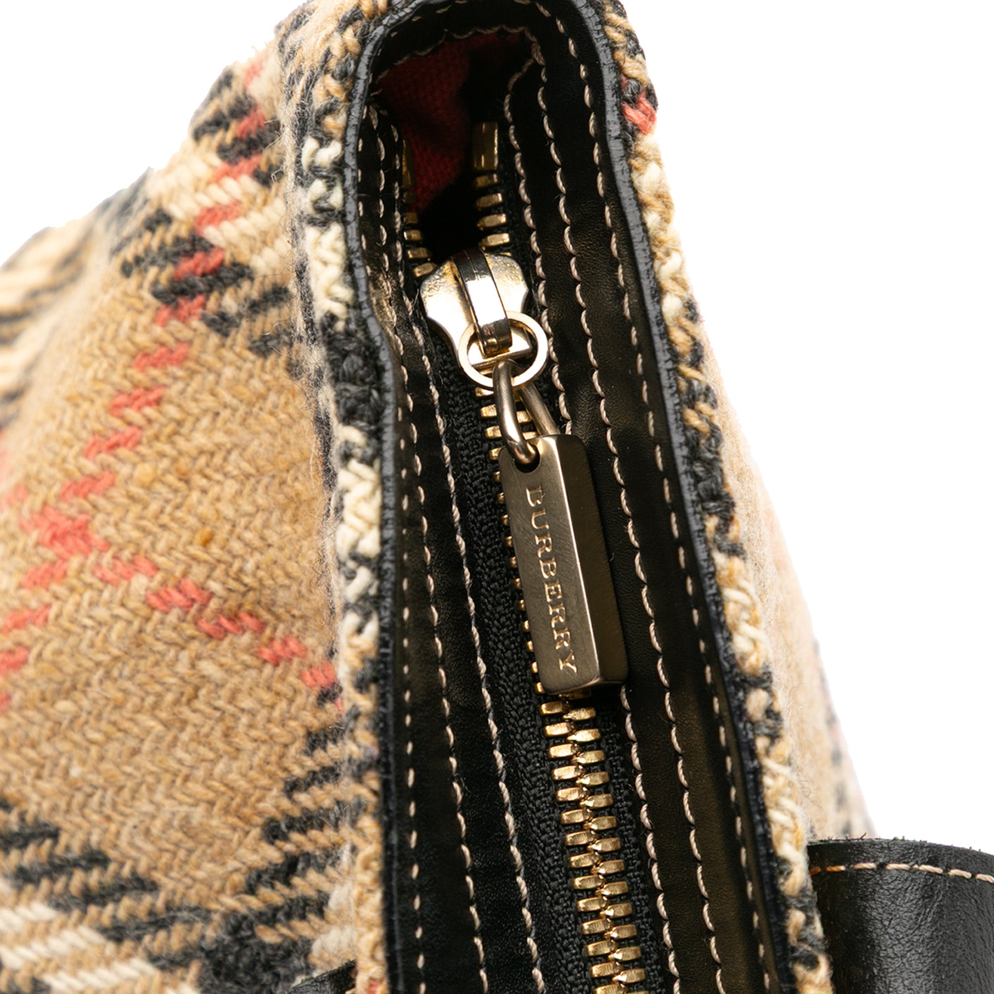 Supernova Check Wool Tote