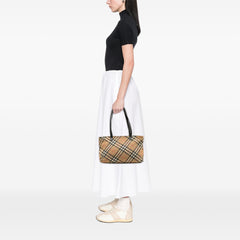 Supernova Check Wool Tote
