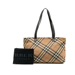 Supernova Check Wool Tote