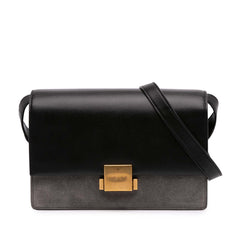 Medium Calfskin and Suede Bellechasse Bag