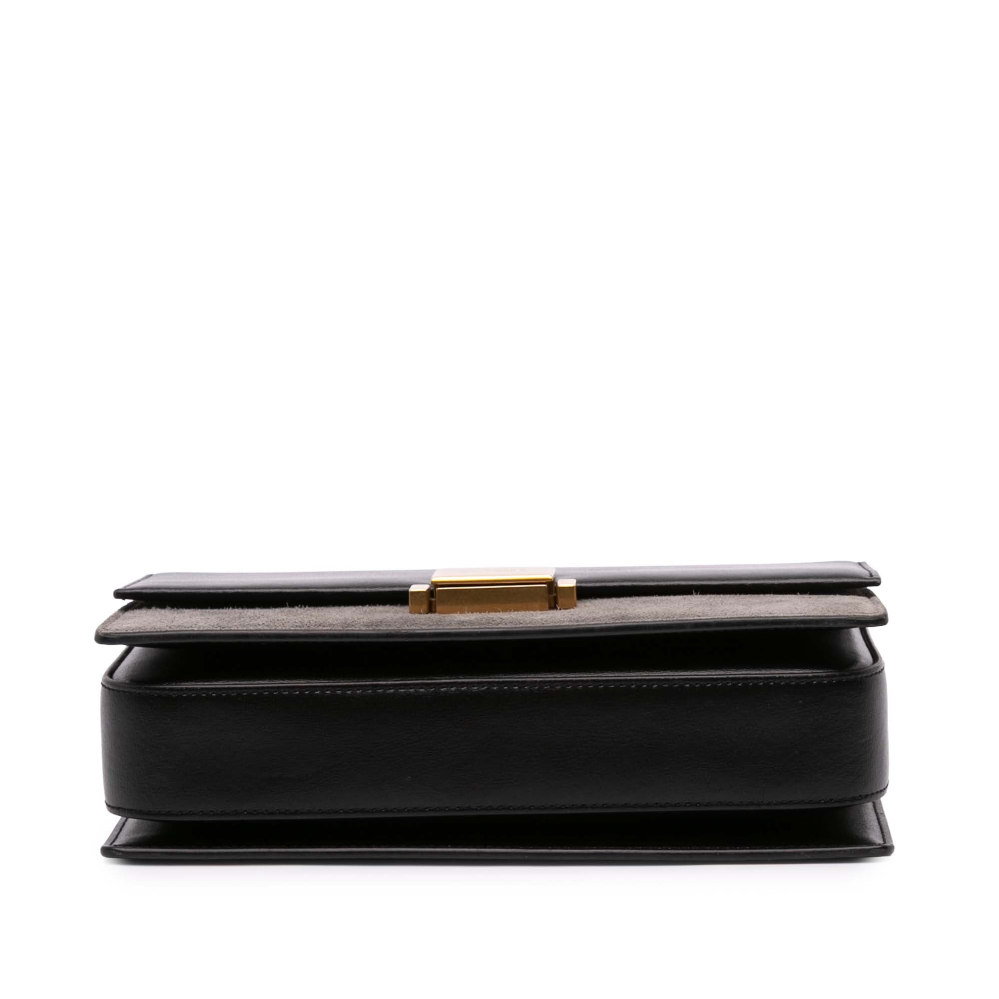 Medium Calfskin and Suede Bellechasse Bag