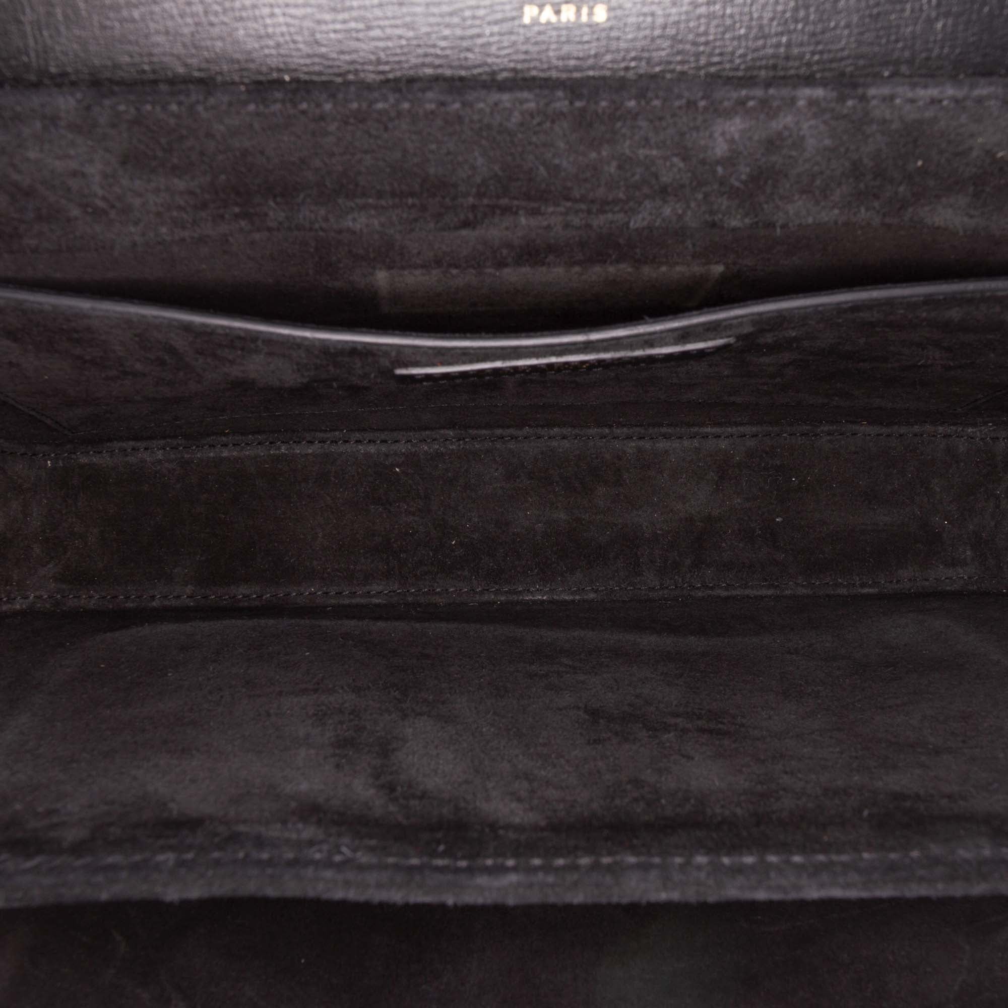 Medium Calfskin and Suede Bellechasse Bag