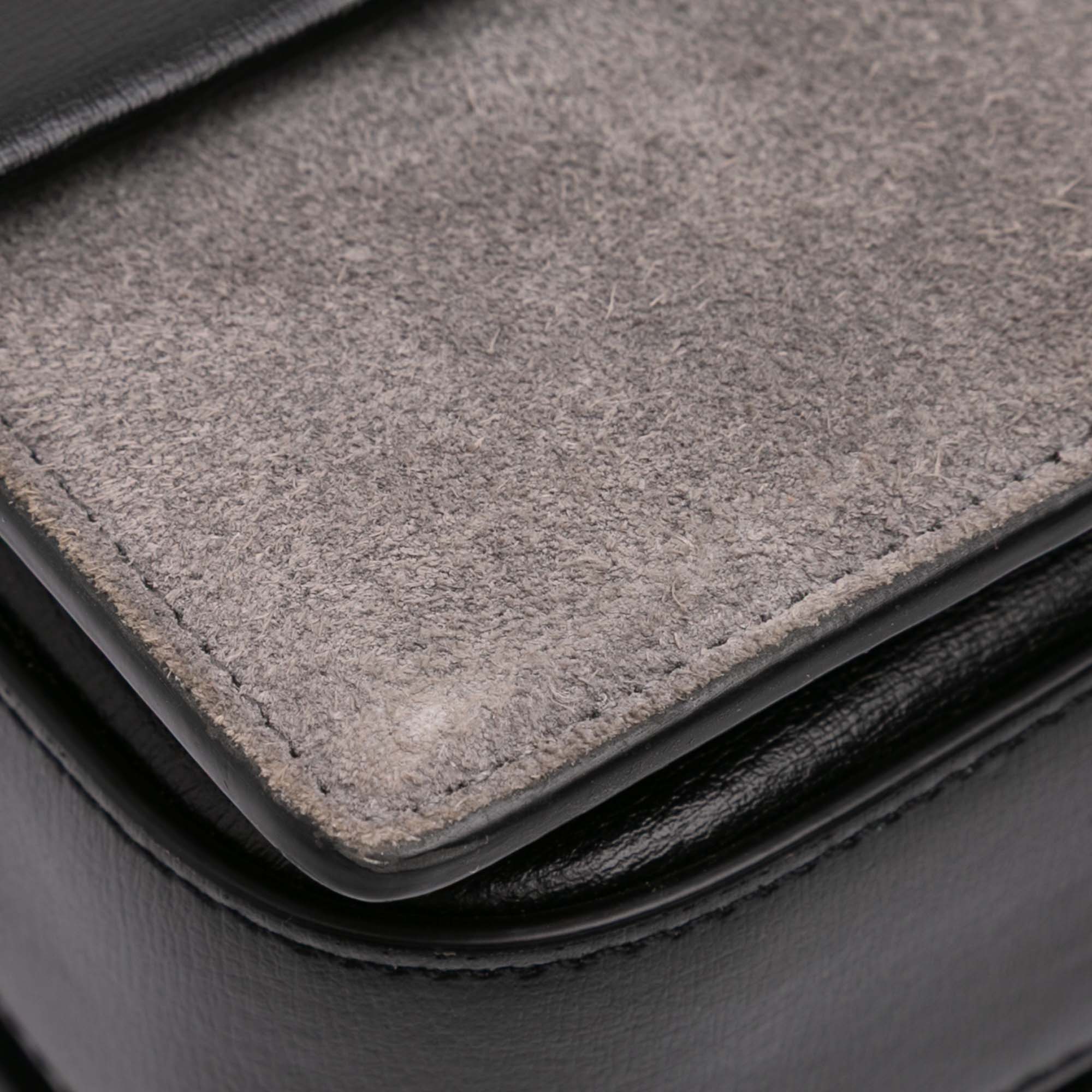 Medium Calfskin and Suede Bellechasse Bag