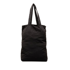 Intrecciato and Nylon Foldable Tote_2