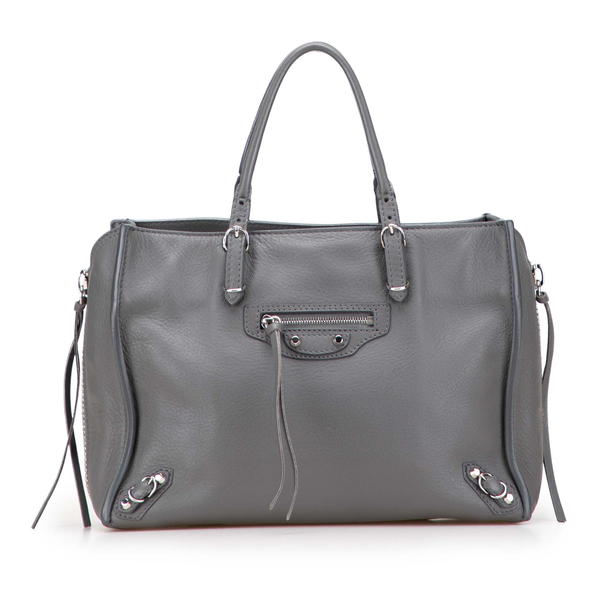 Leather Papier A6 Zip Around Satchel