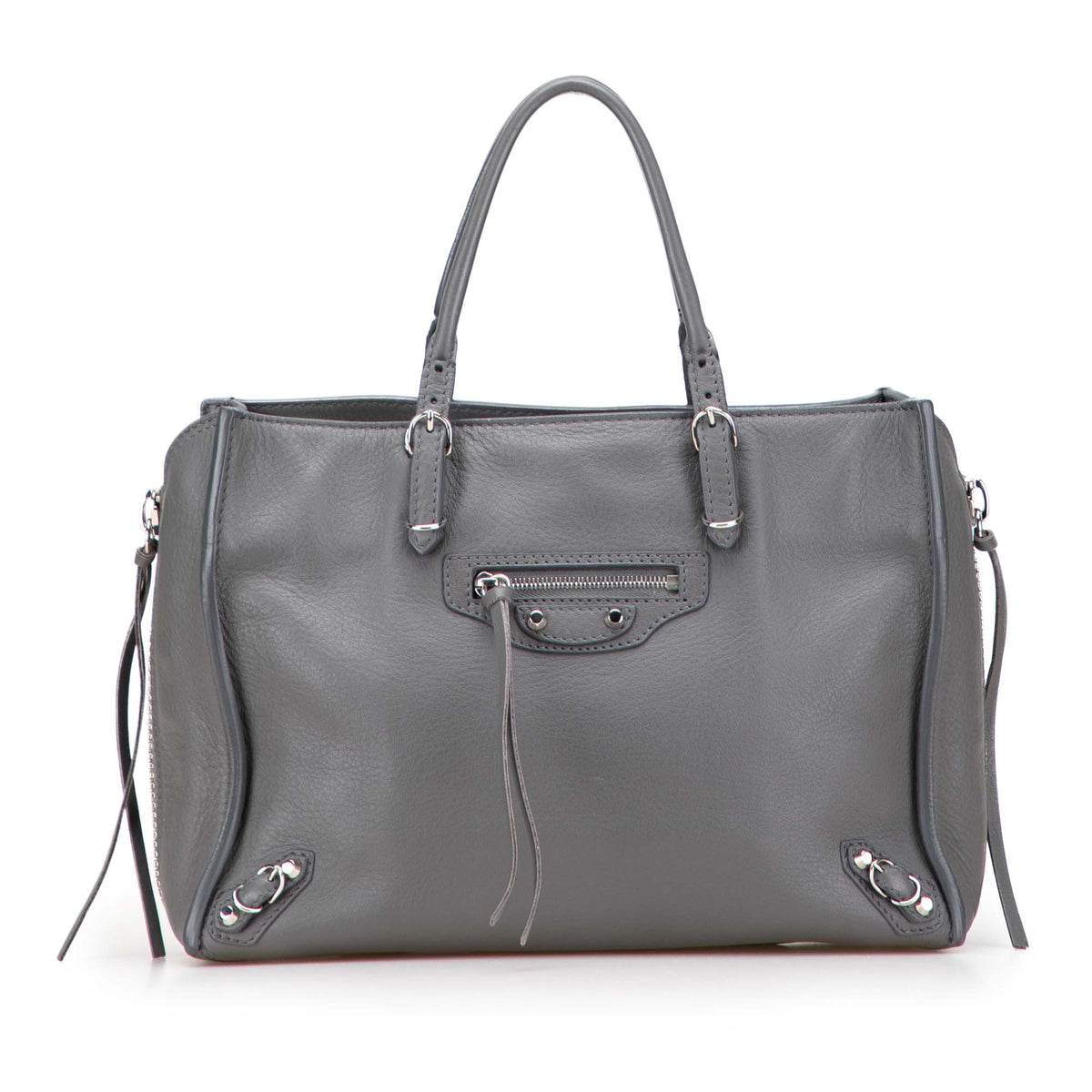 Leather Papier A6 Zip Around Satchel