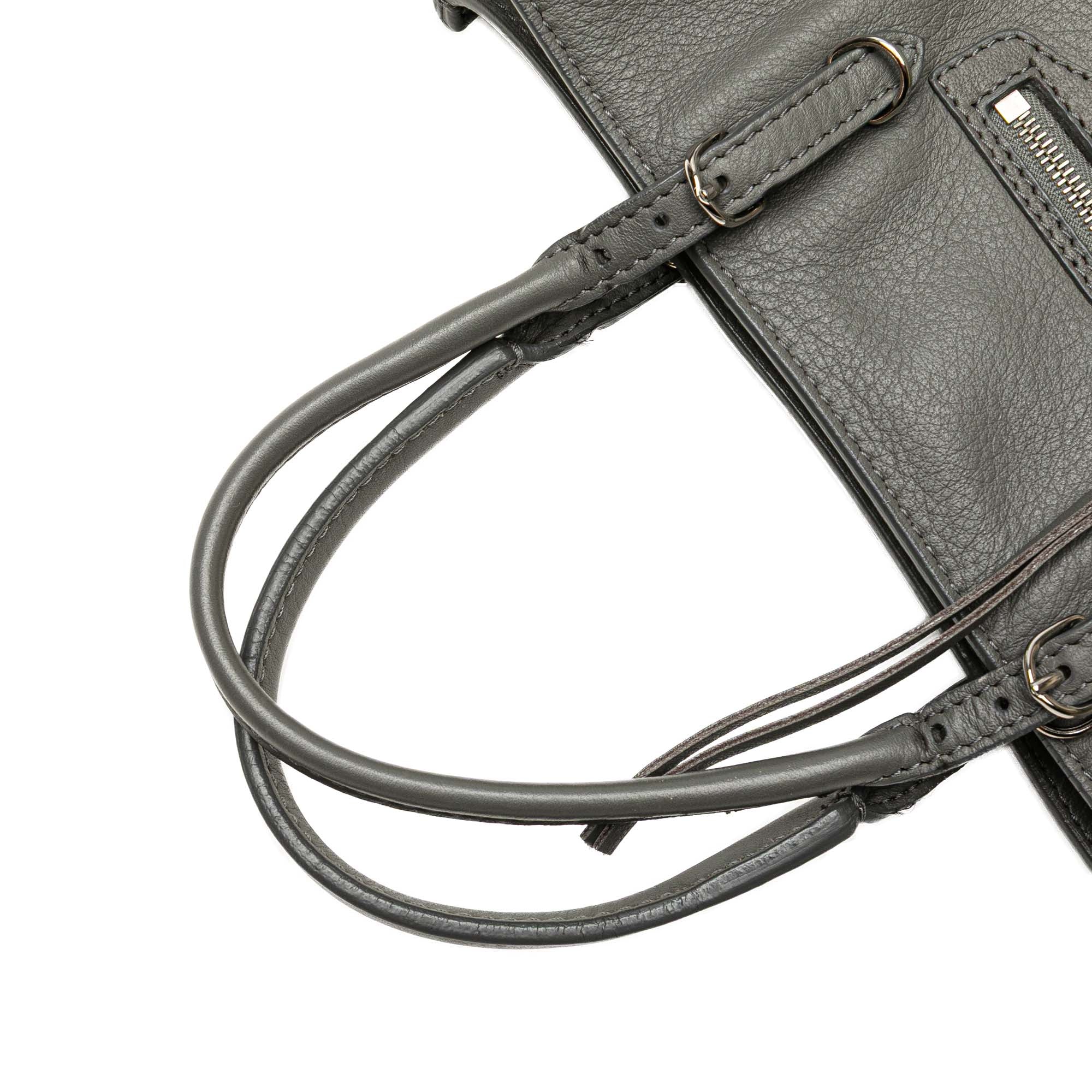 Leather Papier A6 Zip Around Satchel