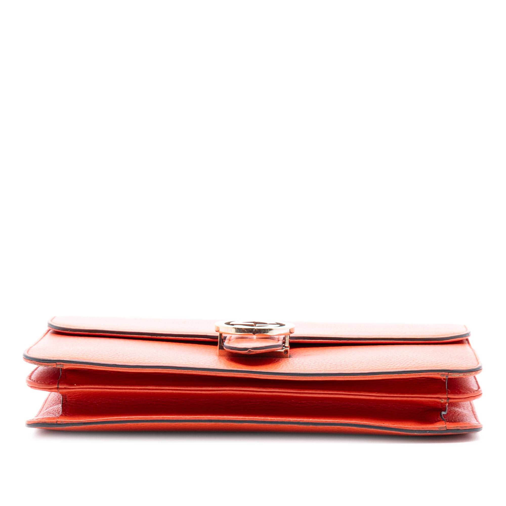 Medium Dollar Calfskin Interlocking G Crossbody