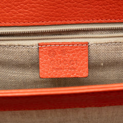 Medium Dollar Calfskin Interlocking G Crossbody