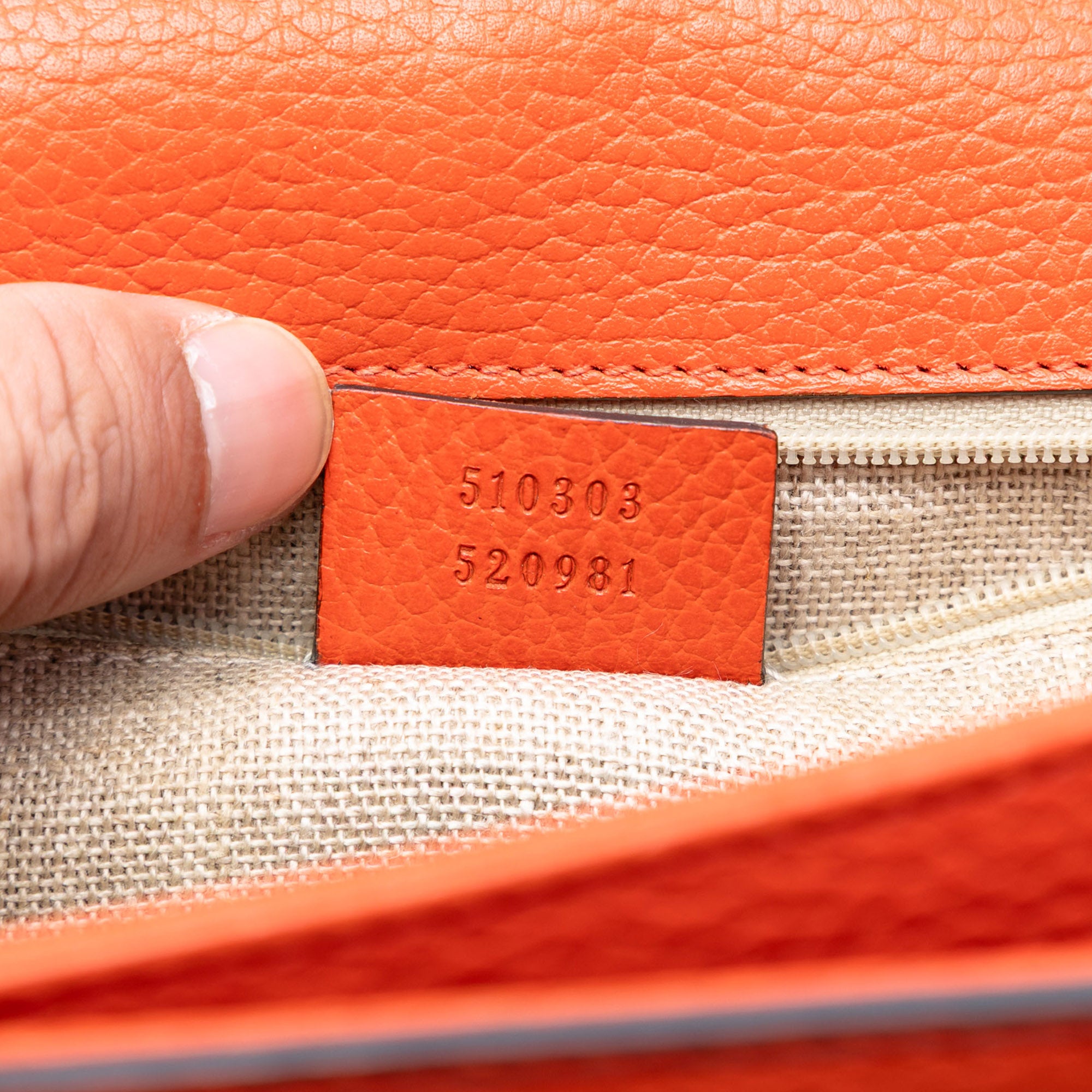 Medium Dollar Calfskin Interlocking G Crossbody