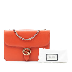 Medium Dollar Calfskin Interlocking G Crossbody