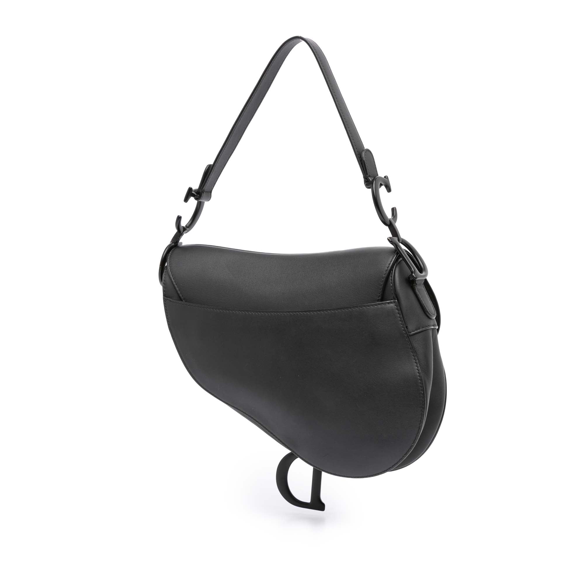 Ultra Matte Calfskin Saddle Bag