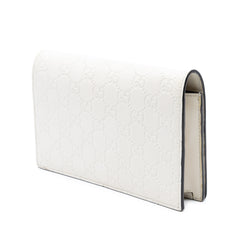 Mini Guccissima Bow Signature Wallet On Chain