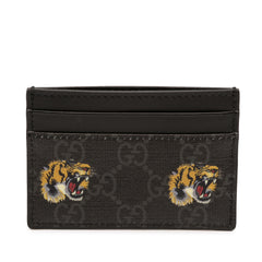 GG Supreme Tiger Card Holder