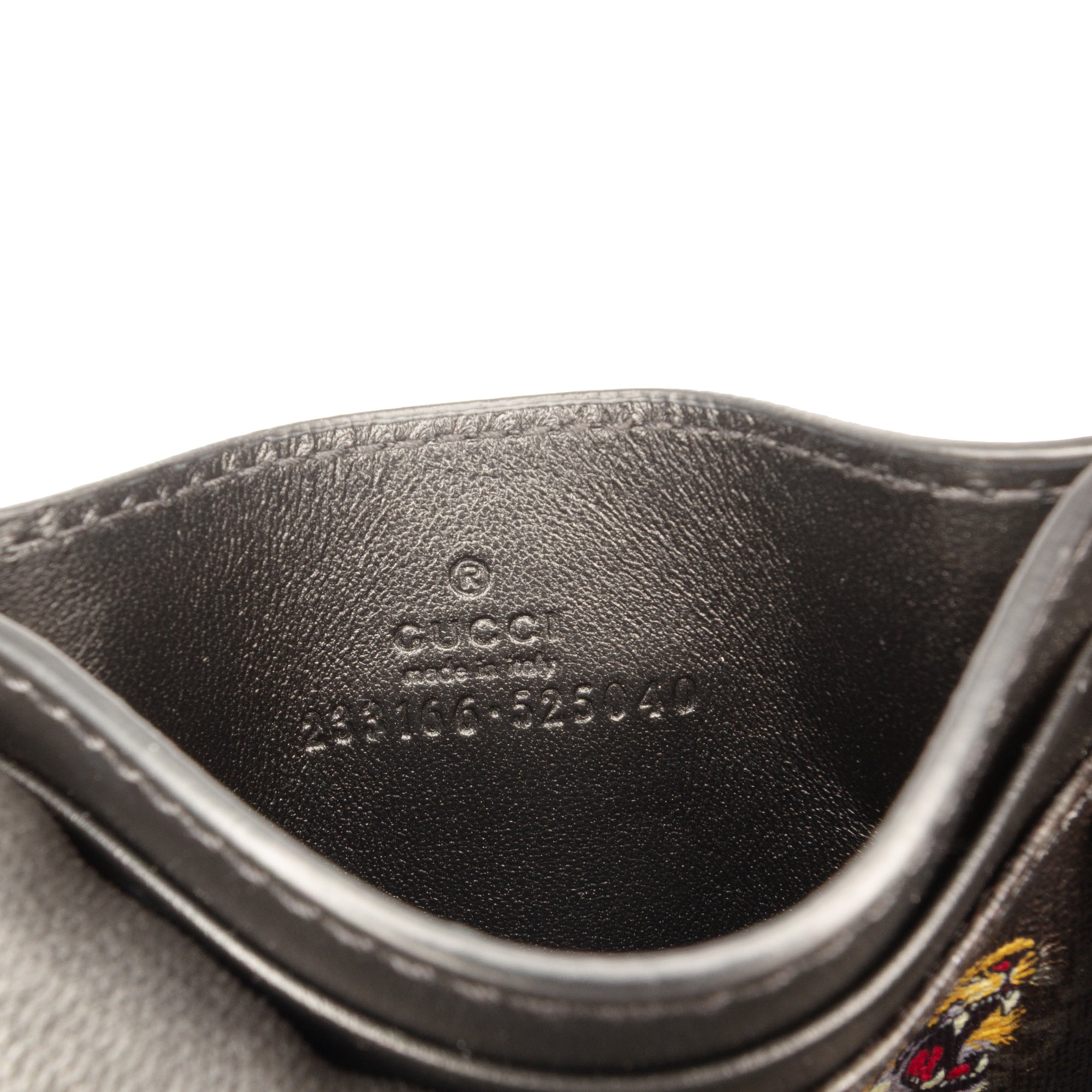 GG Supreme Tiger Card Holder