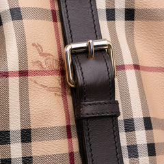 Haymarket Check Coated Canvas Satchel