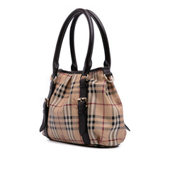 Haymarket Check Coated Canvas Satchel