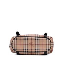 Haymarket Check Coated Canvas Satchel