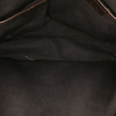 Haymarket Check Coated Canvas Satchel