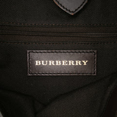 Haymarket Check Coated Canvas Satchel