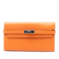 Epsom Kelly Trifold Long Wallet