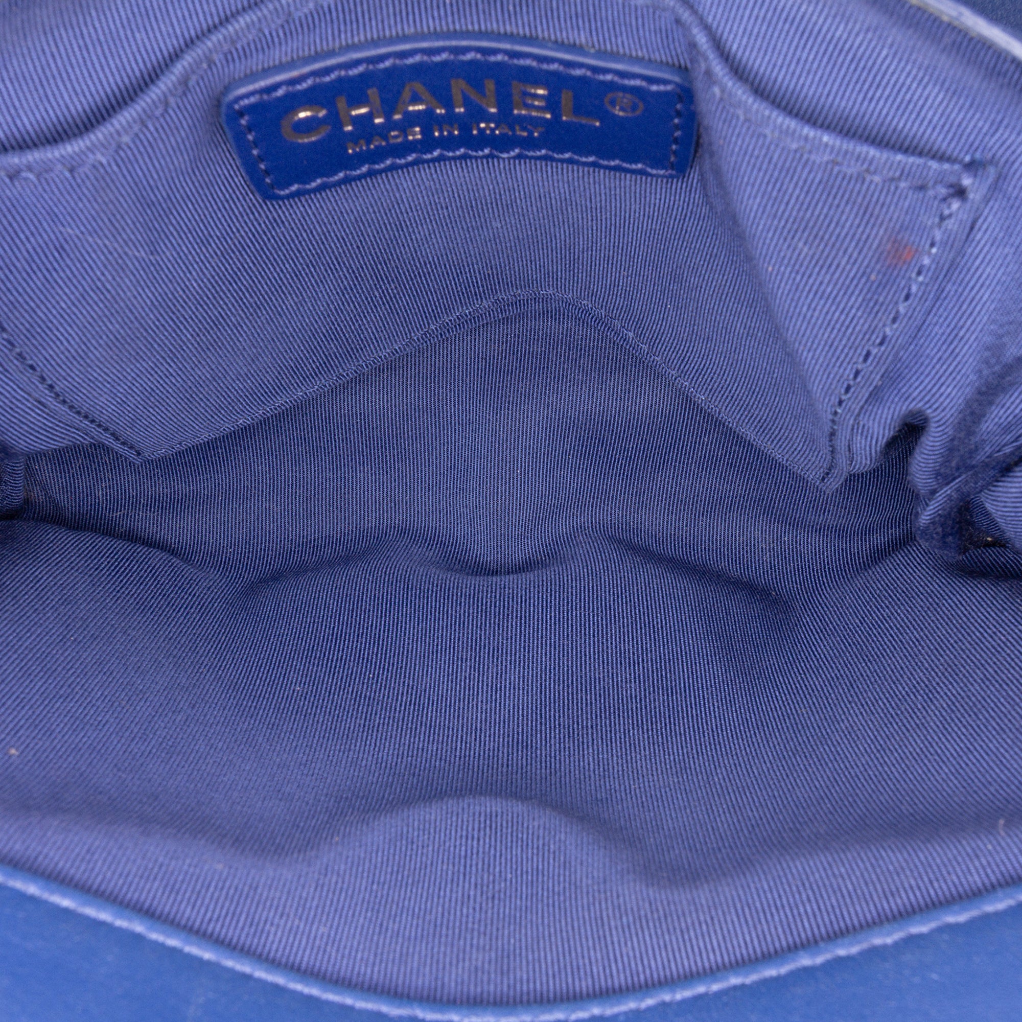 CC Quilted Calfskin Triple Flap