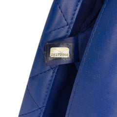 CC Quilted Calfskin Triple Flap